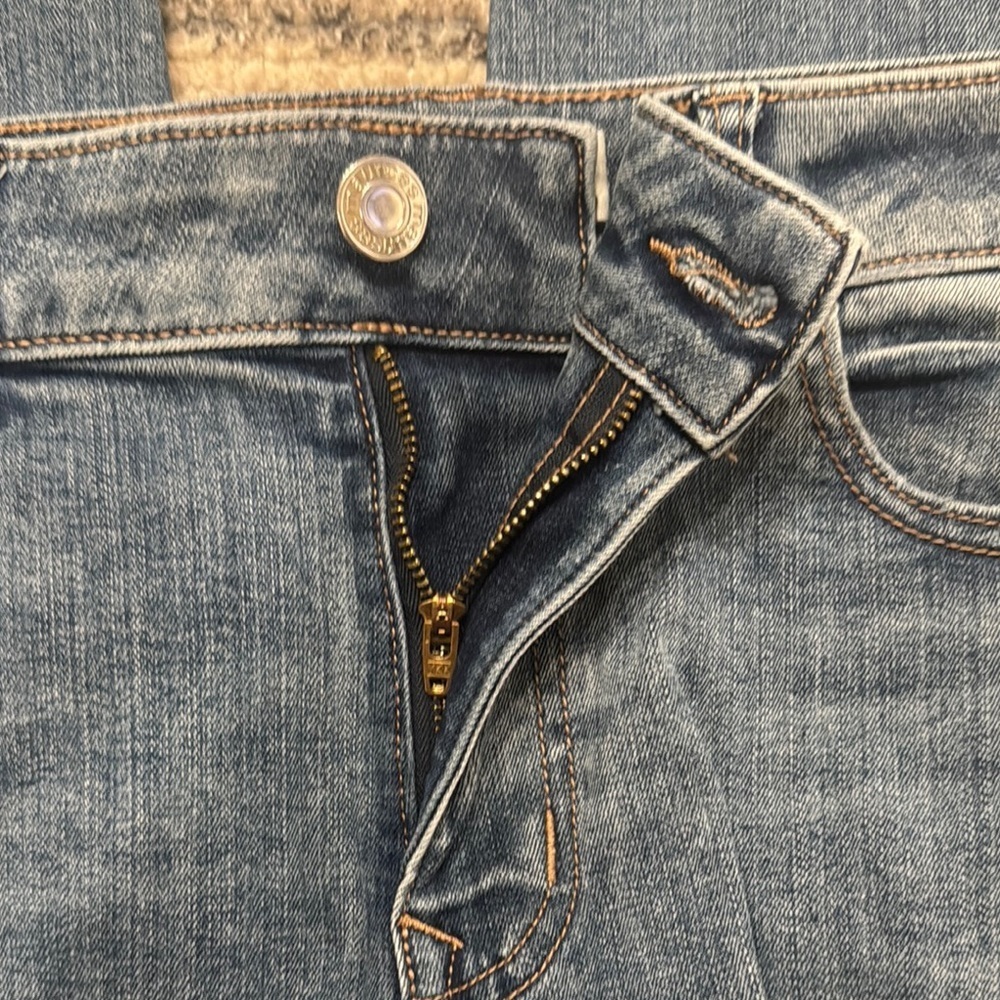 Maurice’s Distressed Straight Leg Jeans with Raw Hem - Picture 9 of 12